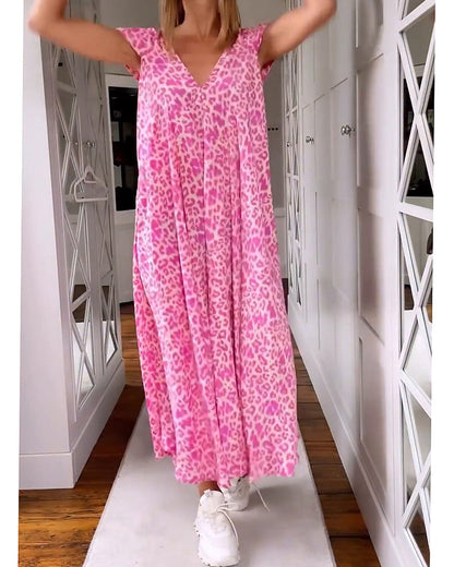 Nicole | Casual Leopard Print Dress