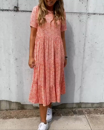 Violet | Casual Flowy Midi Dress