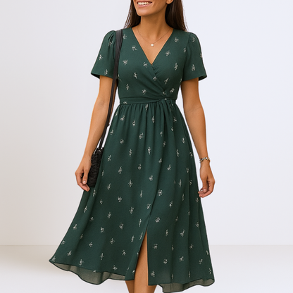 Bianca™ | Elegant Maxi Dress with V-Neckline