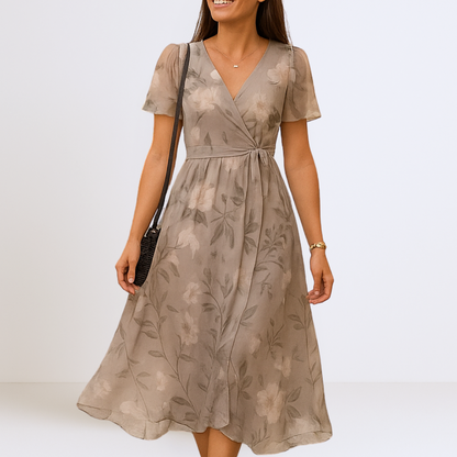 Bianca™ | Elegant Maxi Dress with V-Neckline