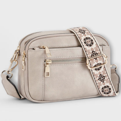 Dakota | Trendy Floral Strap Crossbody Bag