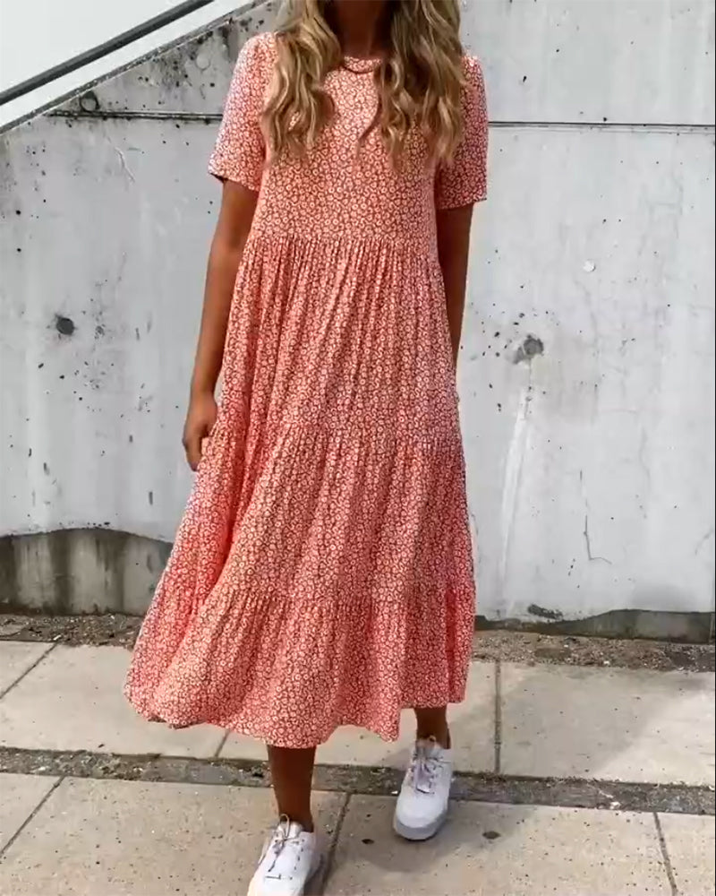 Violet | Casual Flowy Midi Dress