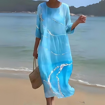 Riley | Elegant Floral Summer Dress