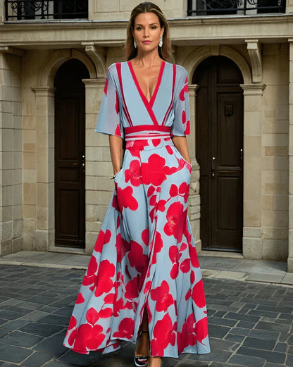 Bonnie | Elegant Summer Floral Dress
