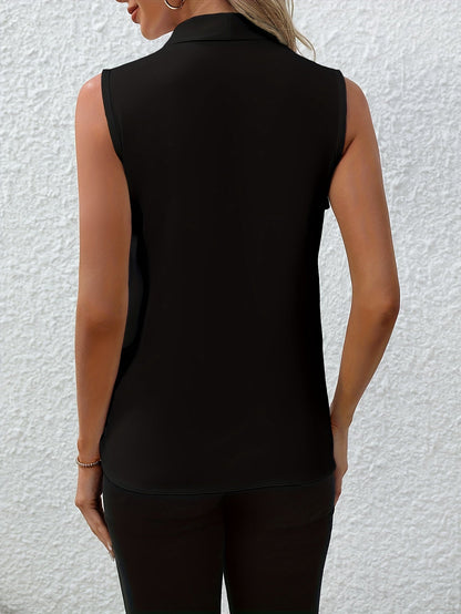 Annabel™ | Mouwloze V-Hals Blouse