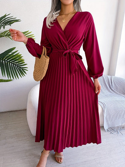 Bianca | Lunaria Elegant Pleated Dress 