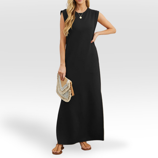 Ineke™ | Elegante ronde hals jurk