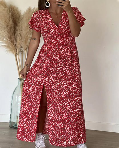 Sarah™ | Elegante Maxi-jurk met V-hals