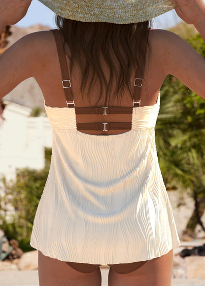Sydney | Graceful Textured Swim Dress