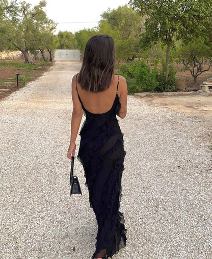 Caitlin | Elegant Ruffle Summer Dress
