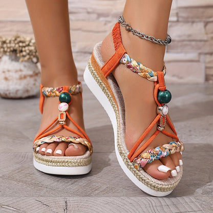Rita™ | Comfortabele sandalen met sleehak