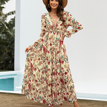 Helga™  | Elegante Bloemen Jurk