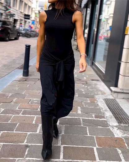 Vela™ - Long sleeveless dress