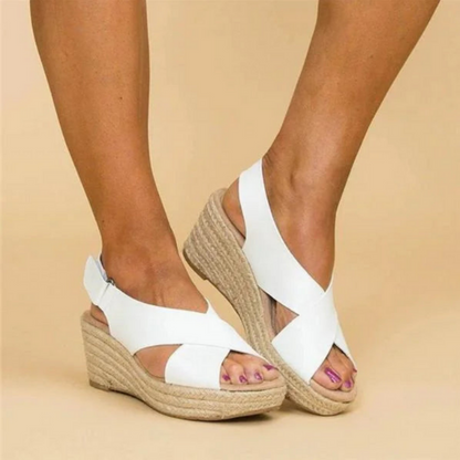 Corina™ | Orthopedische leren sandalen van hoogwaardig materiaal