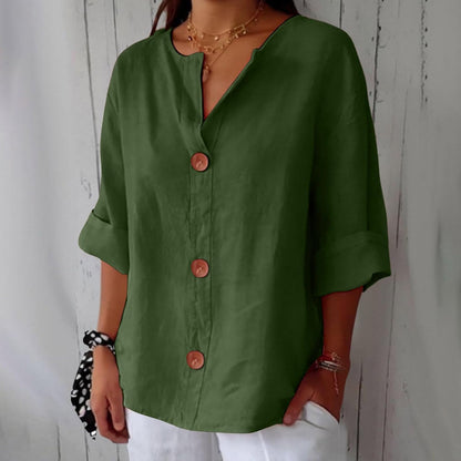 Nina™ | Graceful Drape Blouse