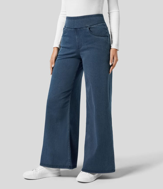 Evie™  | Comfy Elastische Broek met Hoge Taille