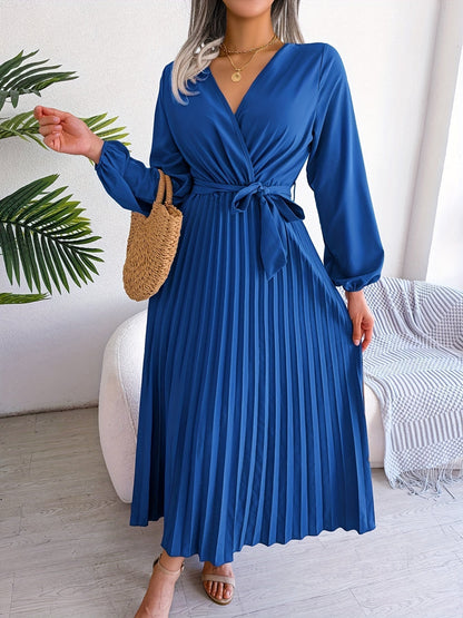 Bianca | Lunaria Elegant Pleated Dress 