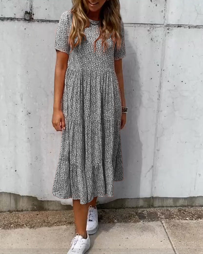 Violet | Casual Flowy Midi Dress
