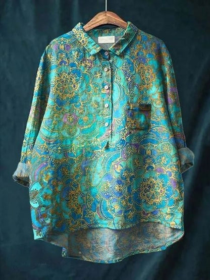 Louise | Blouse met bloemenprint