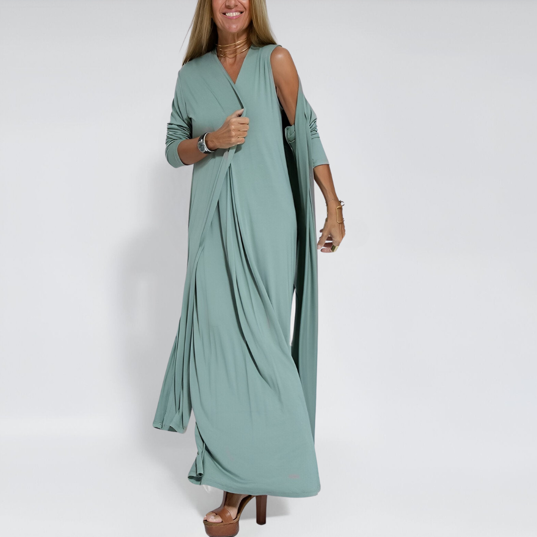 Karin™ | Elegant Summer Dress + Free Cardigan