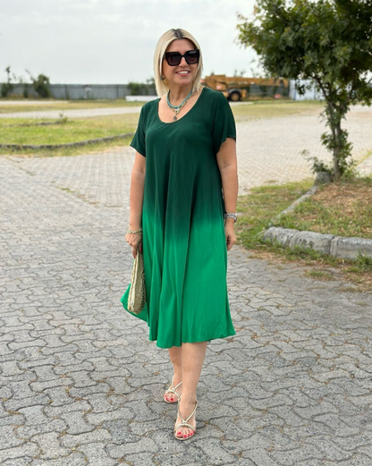 Manuela | Elegante jurk met korte mouwen