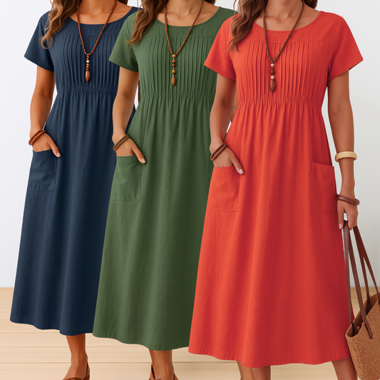 Leonie™ | Elegante jurk met zakken