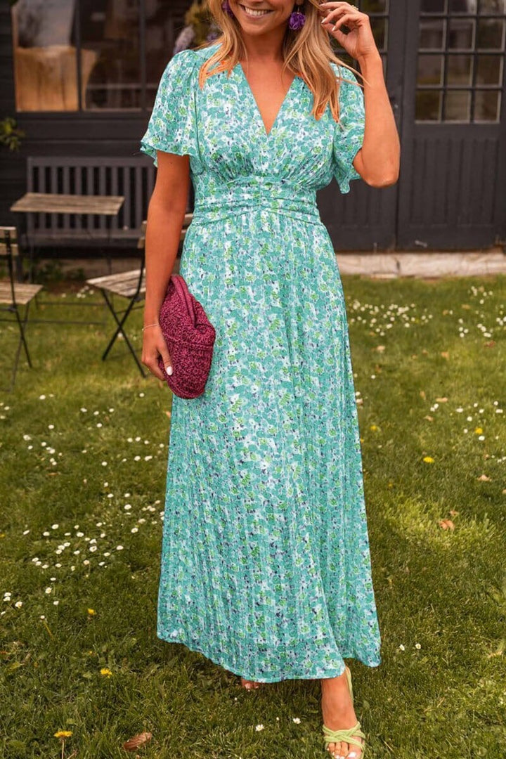 Angelica | Casual Floral Summer Maxi Dress