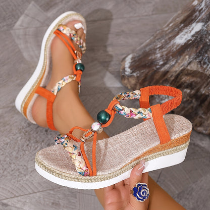 Rita™ | Comfortabele sandalen met sleehak