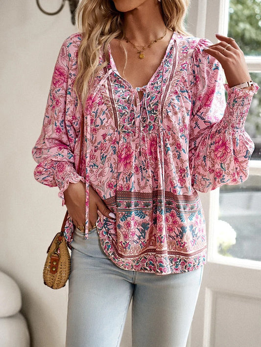 Emma | Summer Floral Top