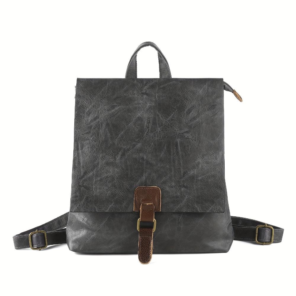 Claudia | Vintage Classic Buckle Backpack