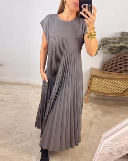 Joyce™ | Elegant Geplooide Jurk