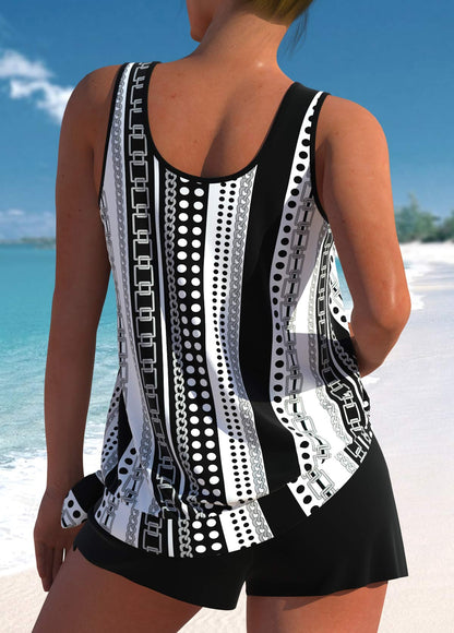 Chloe| Stylish Floral Tankini Set Women