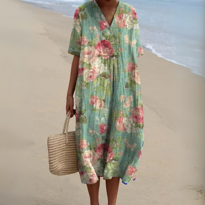 Nathalie™ | Elegante Bloemenjurk