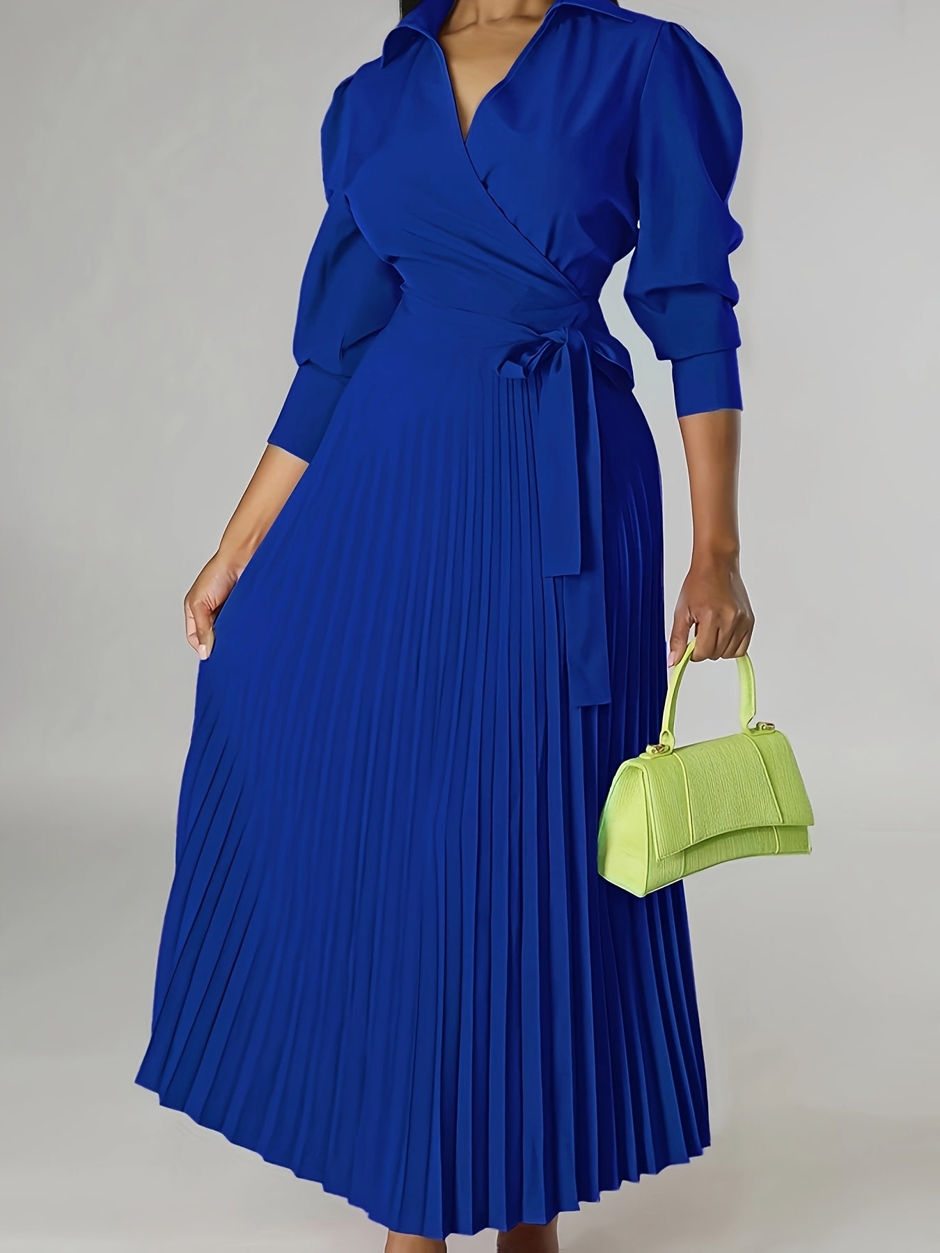 Donna | Pleated Wrap Dress for Women
