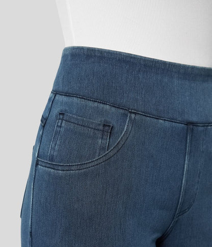 Evie™  | Comfy Elastische Broek met Hoge Taille