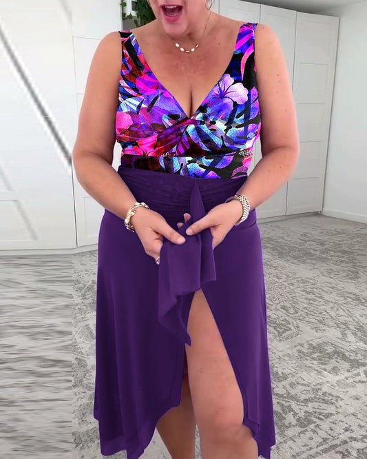 Victoria | Floral Print Swimwear Set