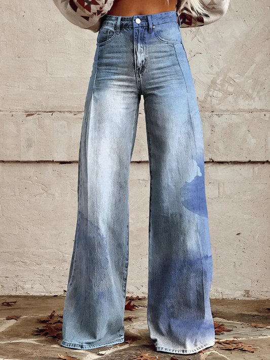 Marissa | Casual Relaxed Wide-Leg Jeans