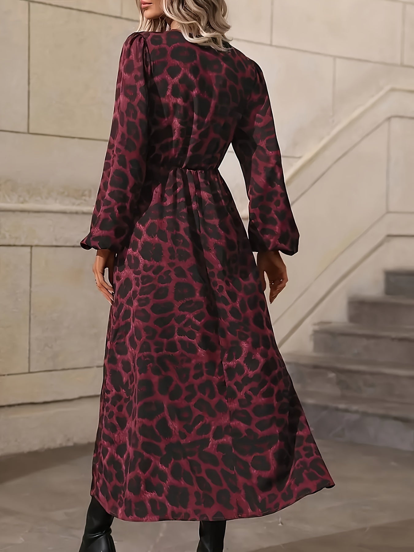 Caroline | Elegant Wrap Maxi Dress 