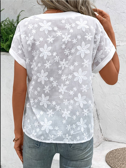 Tamara™ | Elegante Witte Blouse