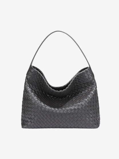 Dakota | Elegant Woven Leather Tote Bag