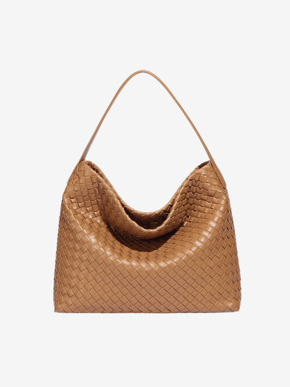 Dakota | Elegant Woven Leather Tote Bag