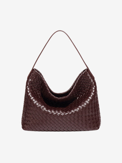 Dakota | Elegant Woven Leather Tote Bag