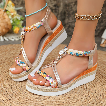 Rita™ | Comfortabele sandalen met sleehak