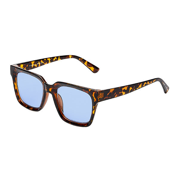 Bacoli Brown Turtle Blue Lens Solbrille - CLASSIC | WOMEN