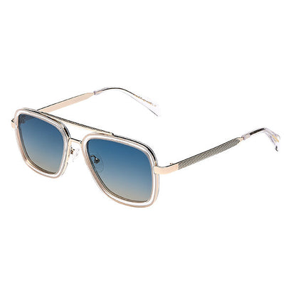 Bolzano Clear Black/Blue Lens Solbrille - PREMIUM | WOMEN
