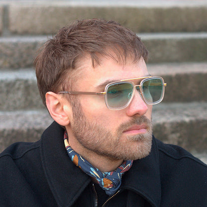 Bolzano Clear Green/Grade Lens Solbrille - PREMIUM | MEN