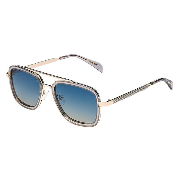 Bolzano Gray Black/Blue Lens Solbrille - PREMIUM | WOMEN