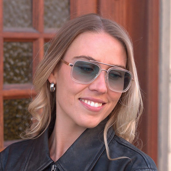 Bolzano Clear Green/Grade Lens Solbrille - PREMIUM