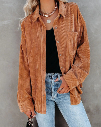 Bella | Vintage velvet shirt