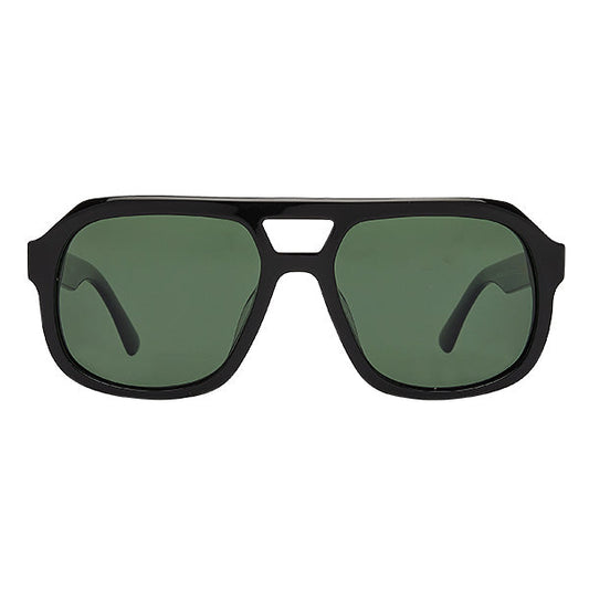 Caldiero Black Green Lens Solbrille - PREMIUM | MEN